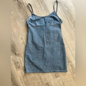 Cute denim tank dress